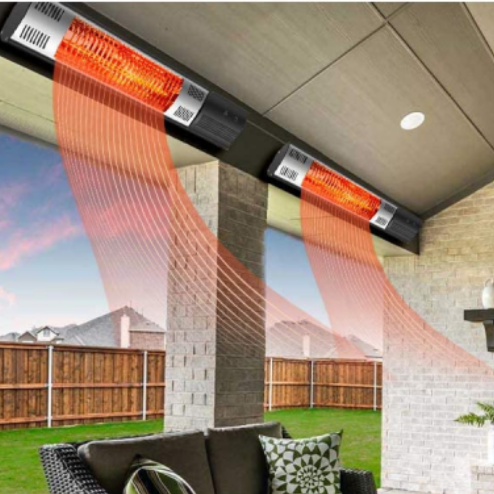 Outdoor Wall Mounted Infrared Electric Patio Heater