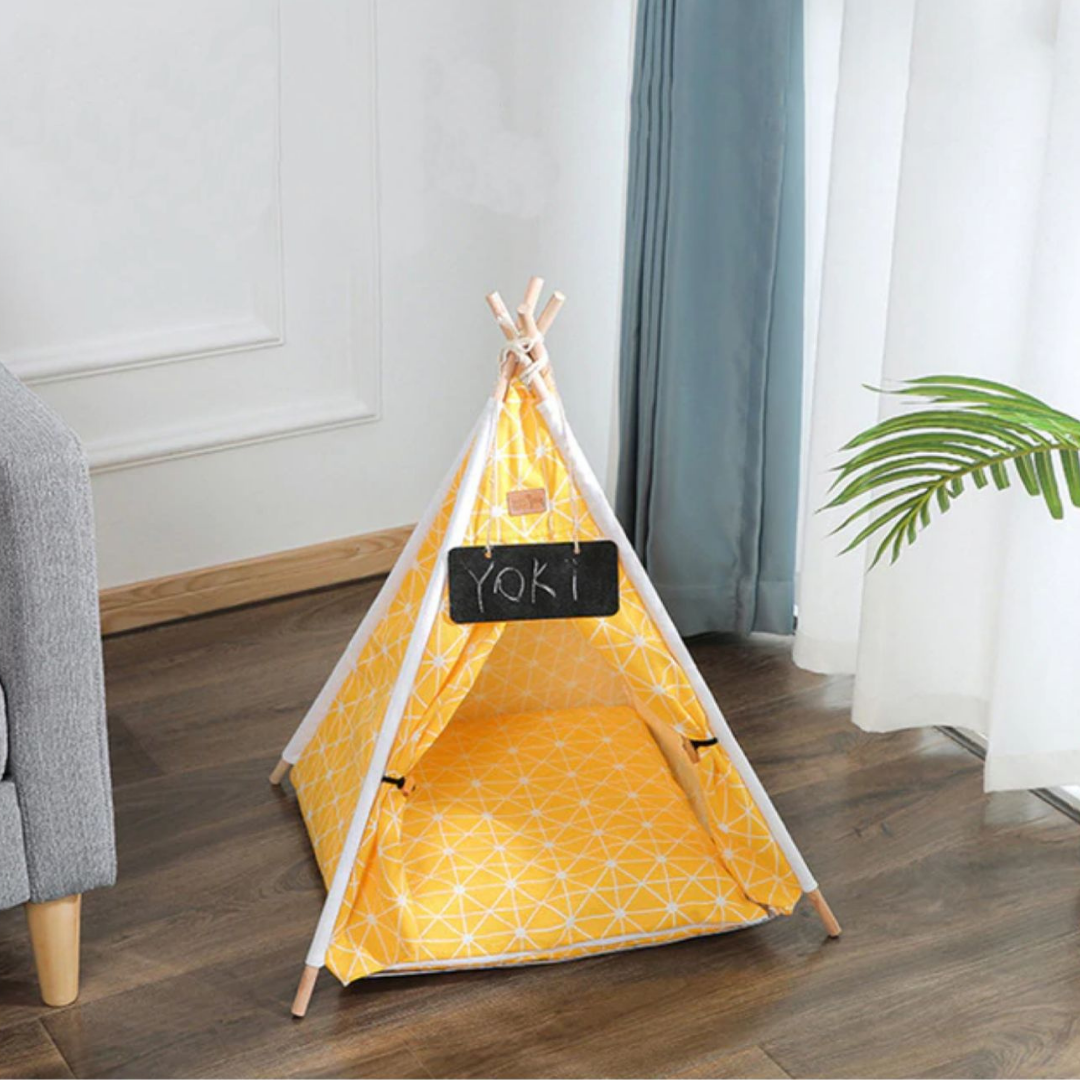 Portable Pop Up Dog / Cat Teepee Bed Tent