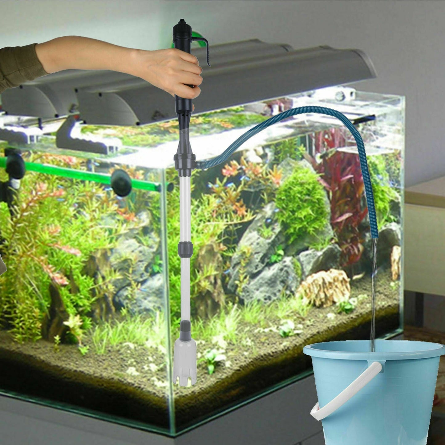 Powerful Electric Fish Tank Gravel Vacuum Cleaner