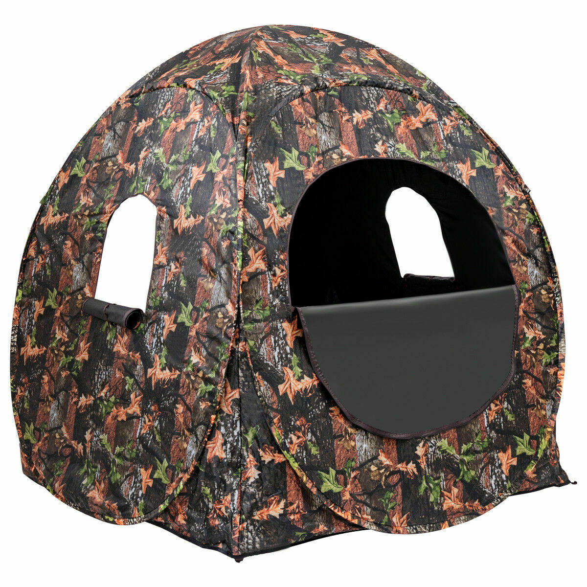 Portable Compact Pop Up Deer Hunting Ground Blind